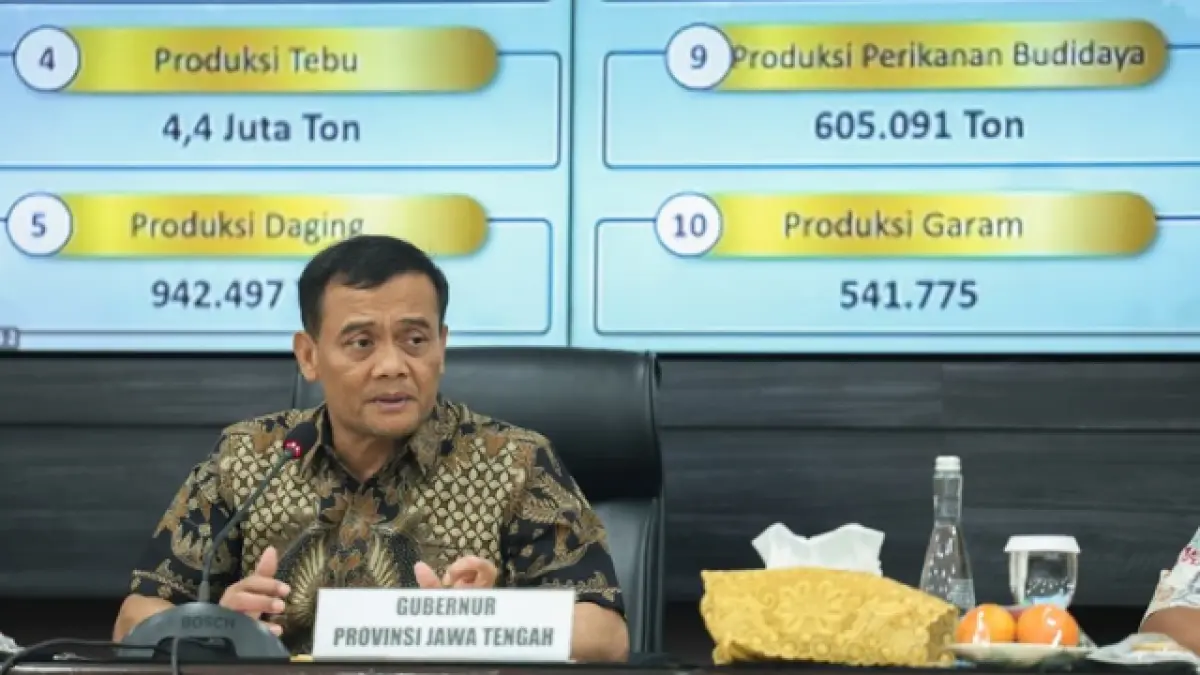 Forum Group Discussion (FGD) Penilaian Tahap II Penghargaan Pembangunan Daerah Tingkat Provinsi tahun 2026 di Kantor Bappeda Provinsi Jawa Tengah, Kamis, 25 Juni 2026.