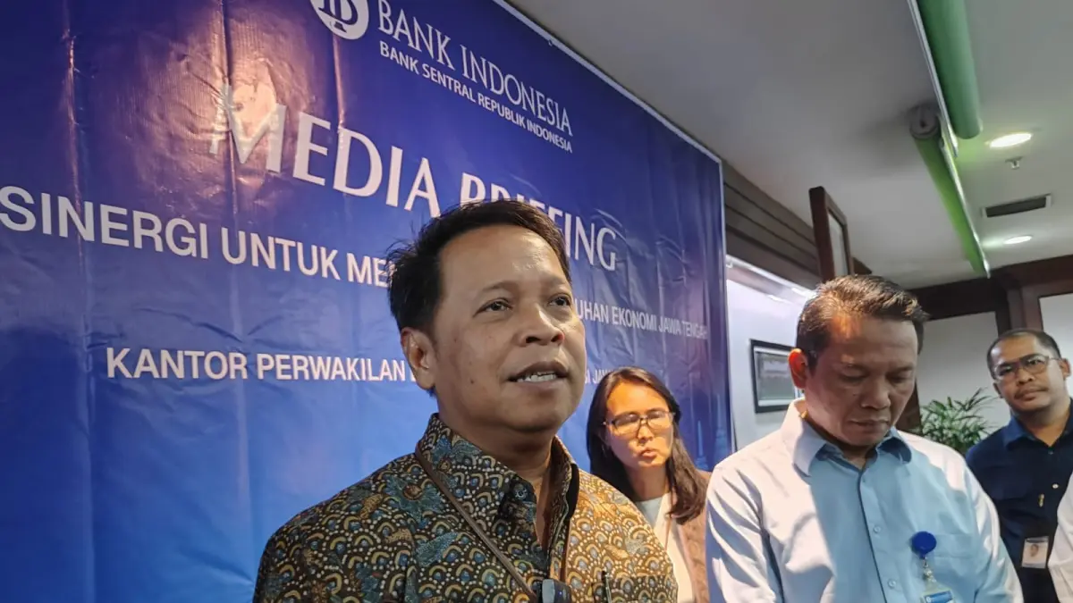 Kepala Perwakilan BI Jateng M Noor Nugroho.