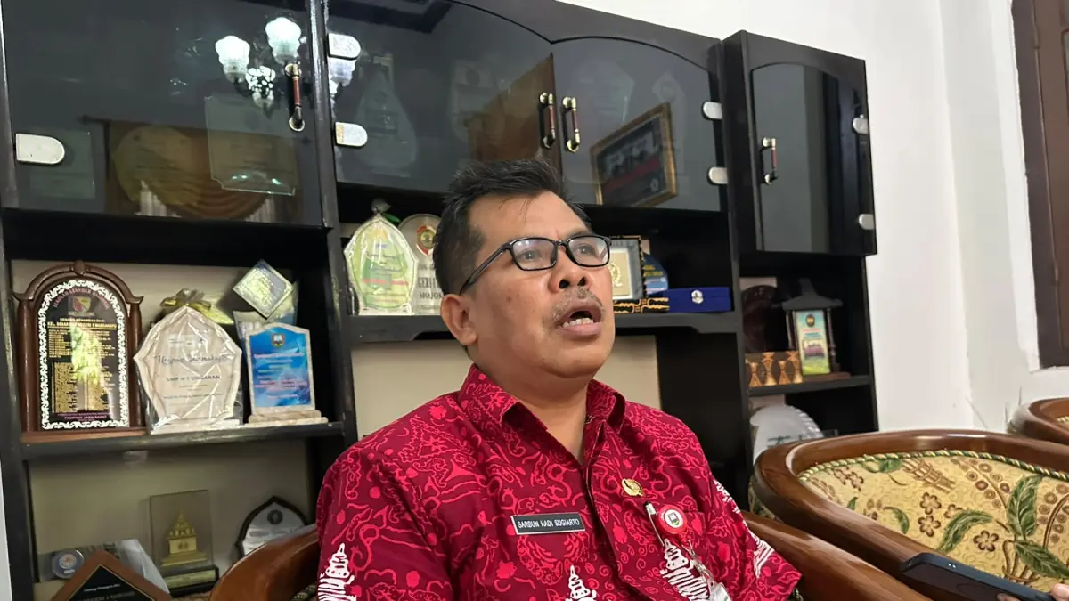 Kepala Sekolah SMP Negeri 2 Ungaran Sarbun Hadi Sugiarto.