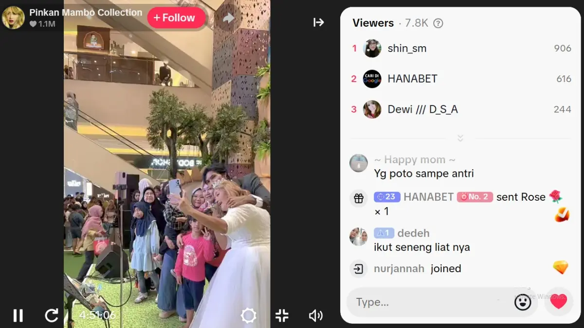 Gratis untuk Umum, Resepsi Pernikahan Pinkan Mambo dan Arya Khan Digelar di Tangcity Mall