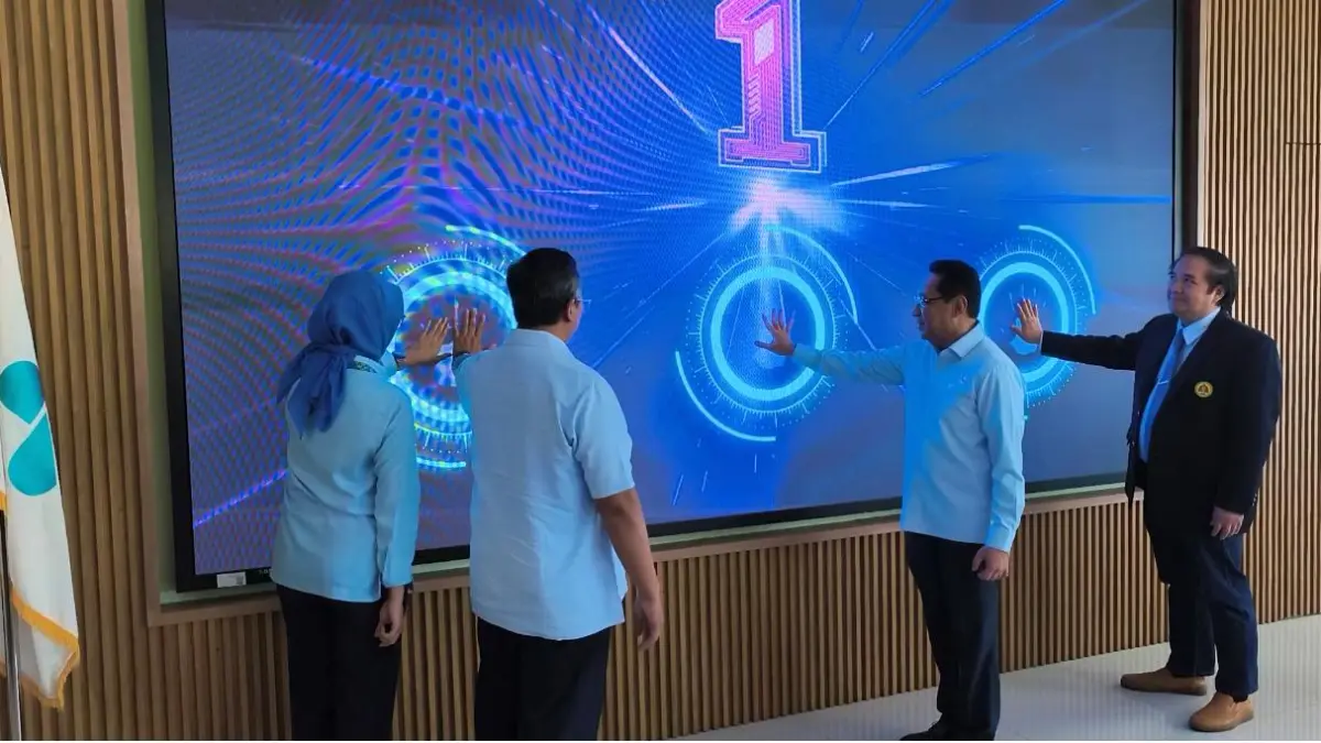 Peresmian program fellowship onkologi thoraks oleh wamenkes dr Benyamin 