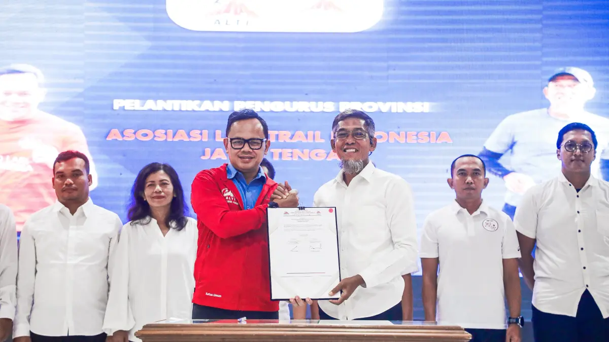 Sekretaris Daerah (Sekda) Provinsi Jawa Tengah, Sumarno, resmi dilantik menjadi Ketua Umum Pengurus Daerah Asosiasi Lari Trail Indonesia (ALTI) Jawa Tengah untuk periode 2026-2030.