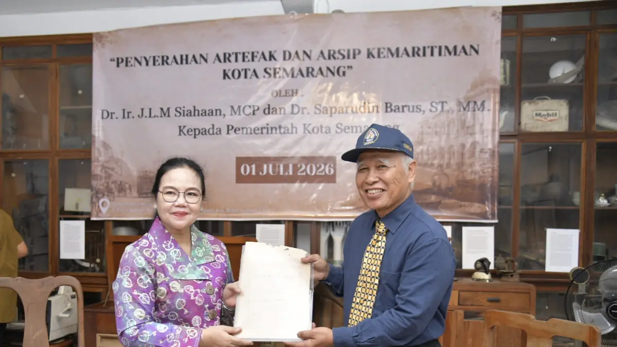 Apresiasi diberikan kepada Wali Kota Semarang, Agustina Wilujeng oleh para pakar sejarah, akademisi, dan kolektor artefak di Medan, yang dihadiri Dr. Ir. Jimmy Lassang Manahara Siahaan M.CP, Dr. Saparudin Barus, S.T., M.M, Prof. Ikhwan, Prof. Robert Sibarani serta perwakilan Masyarakat Sejarah Indonesia (MSI) Sumatera Utara pada Rabu (1/7).