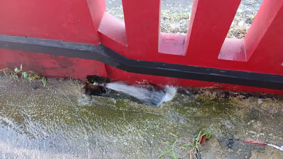 Pencurian meteran air di jalan Diponegoro Salatiga pada Rabu (1/6/2026) pagi