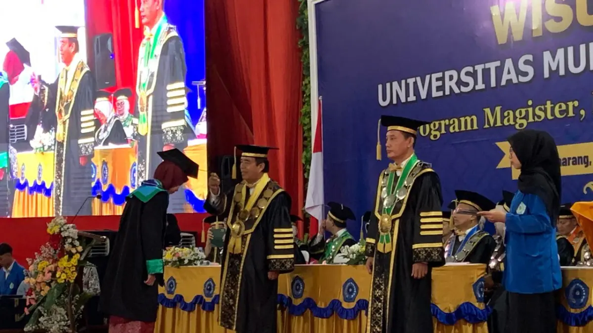 Wisuda ke-49 Unimus luluskan 669 wisudawan berlangsung di Gedung Serba Guna Unimus.