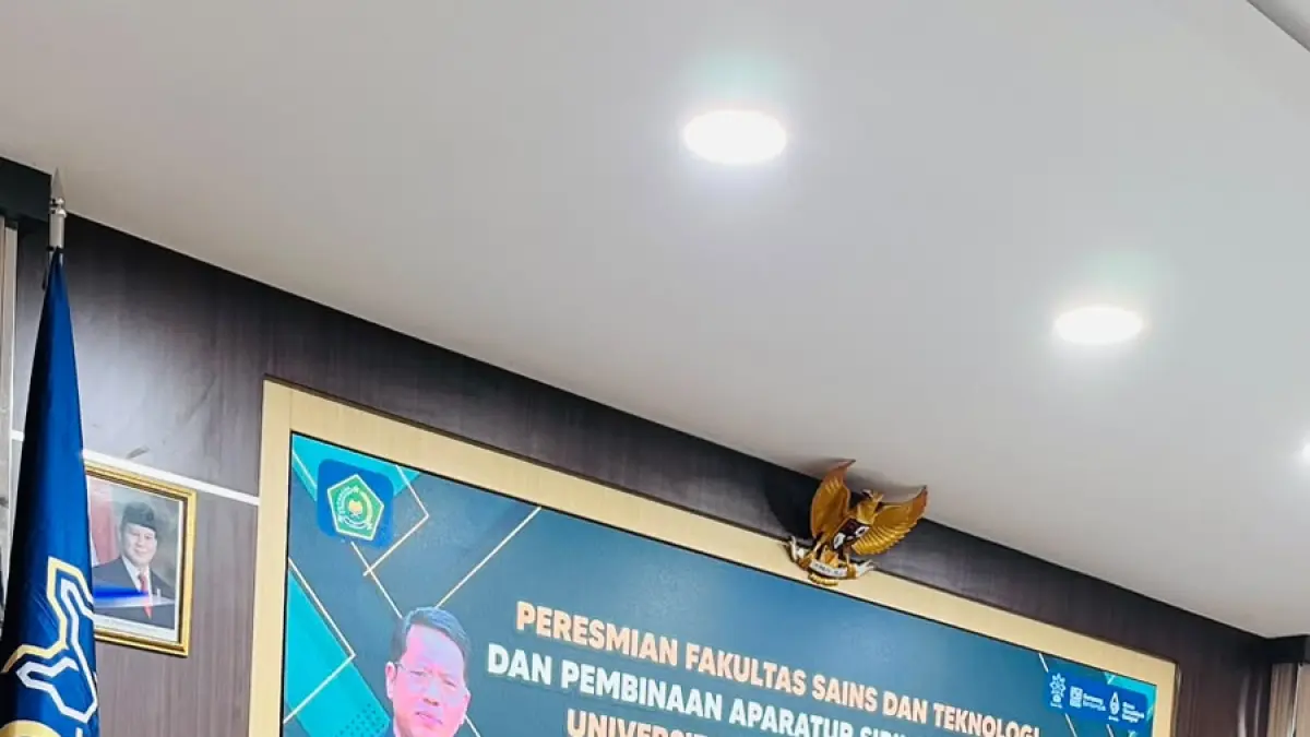 Sambutan rektor UIN Salatiga dalam peresmian Fakultas Saintek
