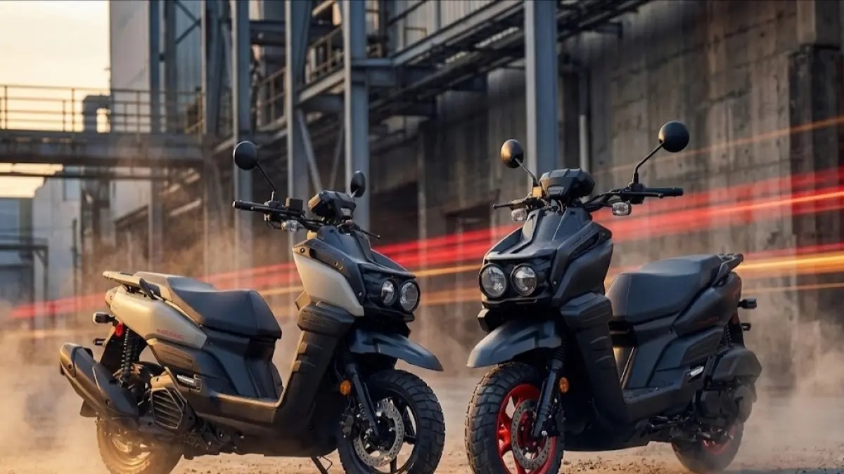 Yamaha Zuma 125, motor adventure lawan sepadan Honda HooRide 125, mana yang lebih unggul?. (Jawa Pos)