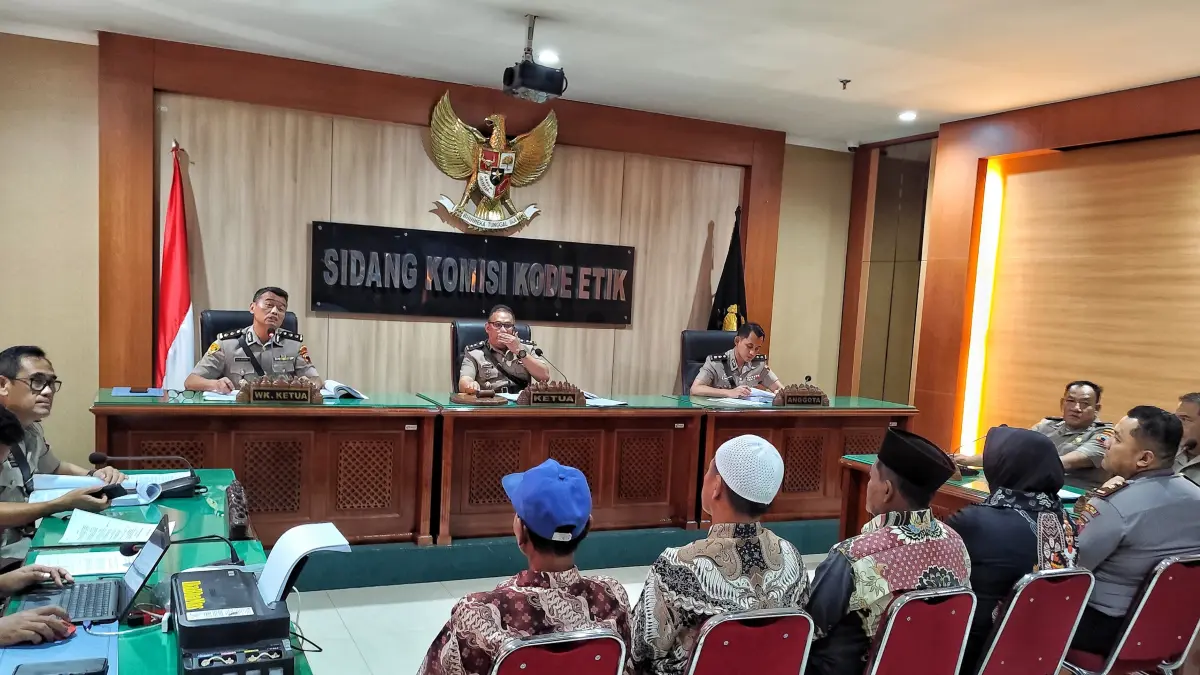 Kesaksian saksi-saksi Aiptu Nuridin Anggota Polres Tegal Kota Jalani Sidang Kode Etik Kasus Perselingkuhan dan Narkoba di Polda