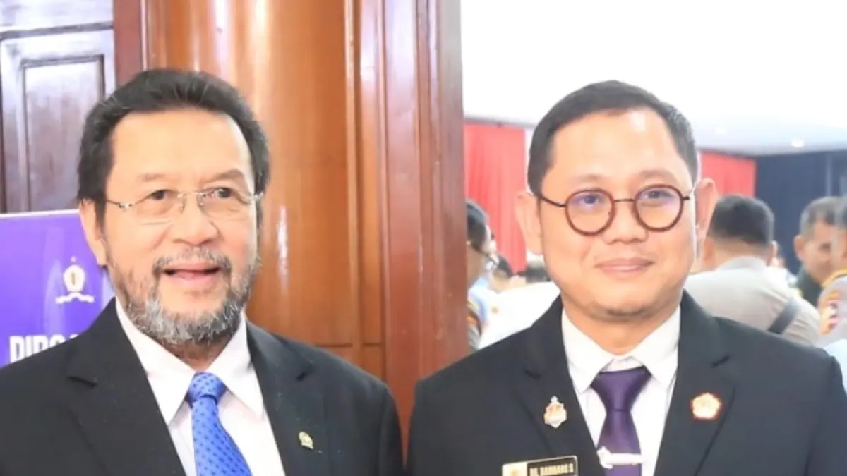 Bamset bersama wakil ketua II DPD Yorys Raweyai