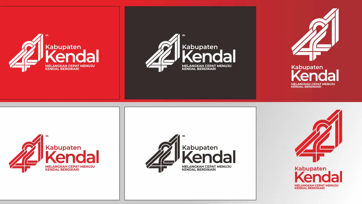 RESMI: Logo resmi Hari Jadi Kabupaten Kendal Ke-421 Tahun 2026 yang dirilis Pemerintah Kabupaten Kendal akan menjadi identitas visual seluruh rangkaian peringatan HUT Kendal pada 28 Juli 2026. Logo mengusung tagline "Melangkah Cepat Menuju Kendal Berdikari" dan dapat diunduh secara gratis melalui laman resmi Pemkab Kendal. (IST/RadarSemarang.ID)