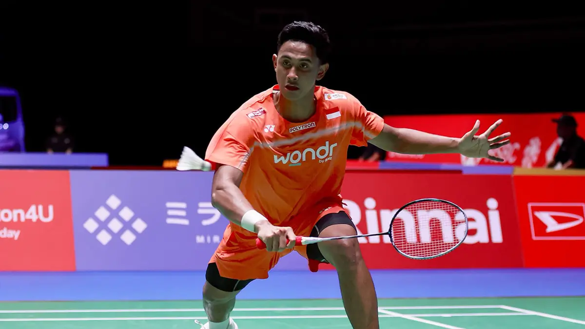 Tunggal putra andalan Indonesia, Alwi Farhan melaju ke babak kedua Japan Open 2026 usai mengalahkan wakil tuan rumah, Kenta Nishimoto dua gim langsung 21-14, 21-11.