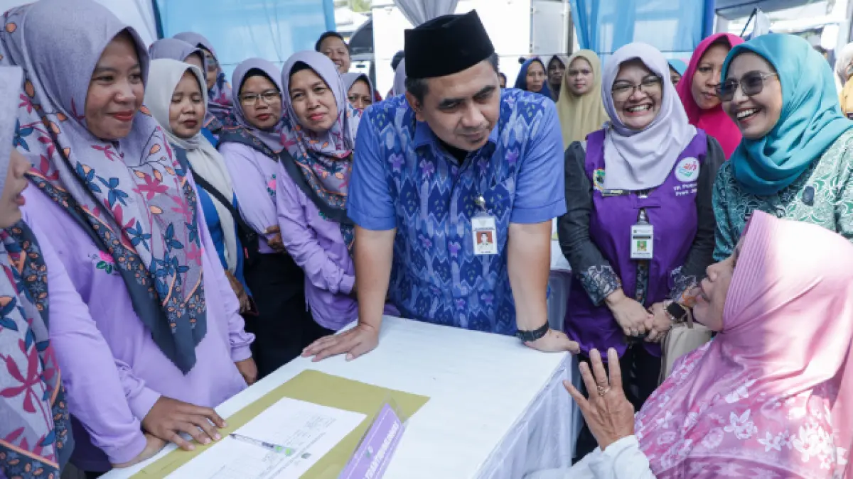 Wakil Gubernur Jawa Tengah, Taj Yasin Maimoen, menghadiri Festival Pangan di Desa Ayamputih, Selasa, 14 Juli 2026.&nbsp;