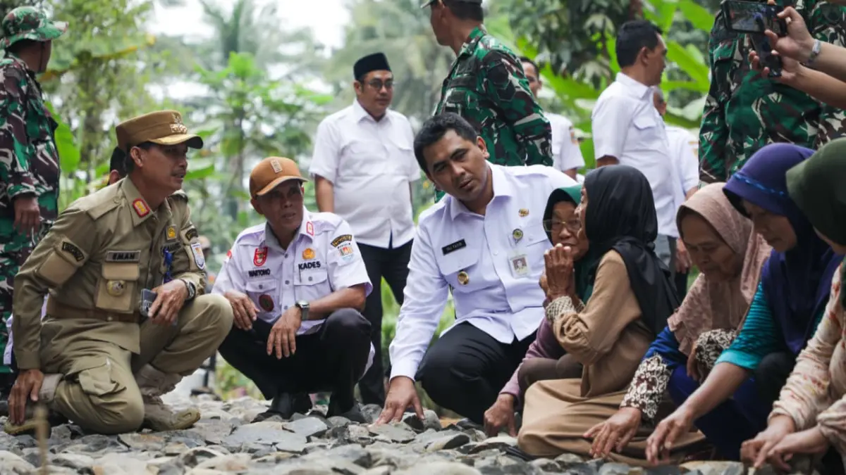  TMMD Sengkuyung Tahap III Tahun Anggaran 2026 di Lapangan Desa Bingkeng, Kecamatan Dayeuhluhur, Kabupaten Cilacap, Rabu (15/7/2026). (IST)