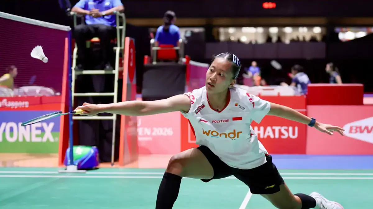 Unggulan keenam, Putri Kusuma Wardani melaju ke babak 16 besar Japan Open 2026 setelah mengalahkan wakil USA, Beiwen Zhang dua gim langsung 21-6, 21-15.