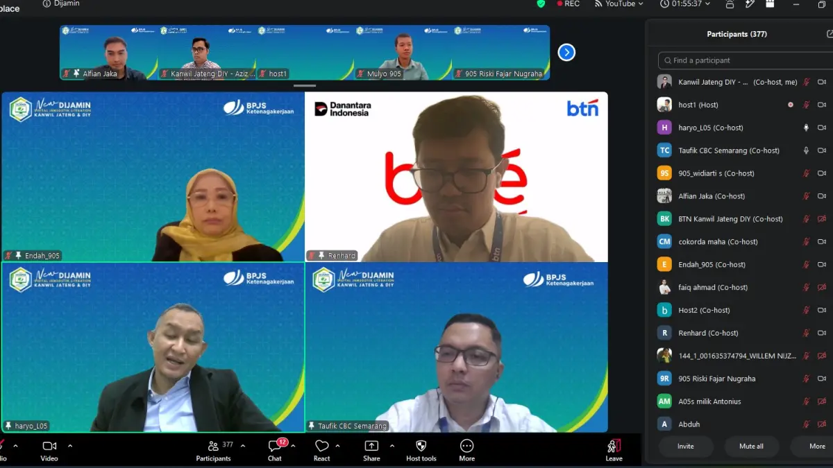 Forum Literasi NEW DIJAMIN Ajak Pekerja Manfaatkan Program MLT untuk Miliki Rumah.