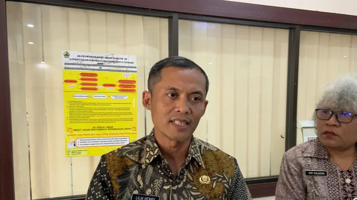 Kepala Diskomdigi Jateng Lilik Henry Ristanto.