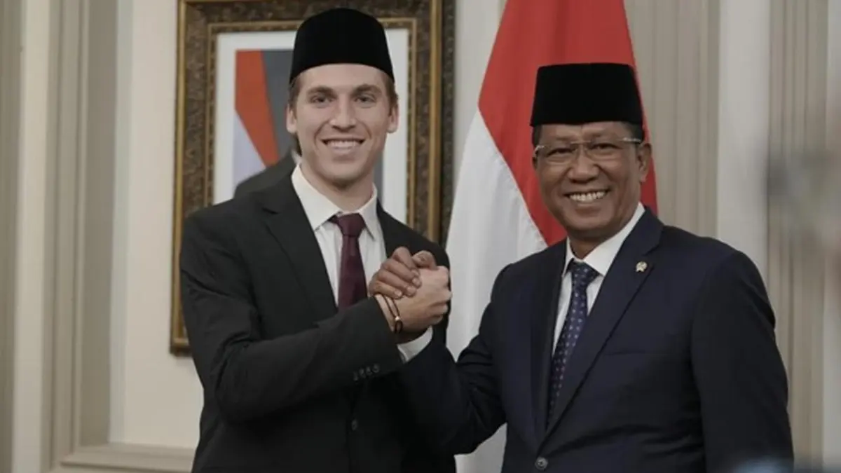 Luke Vickery resmi menjadi Warga Negara Indonesia