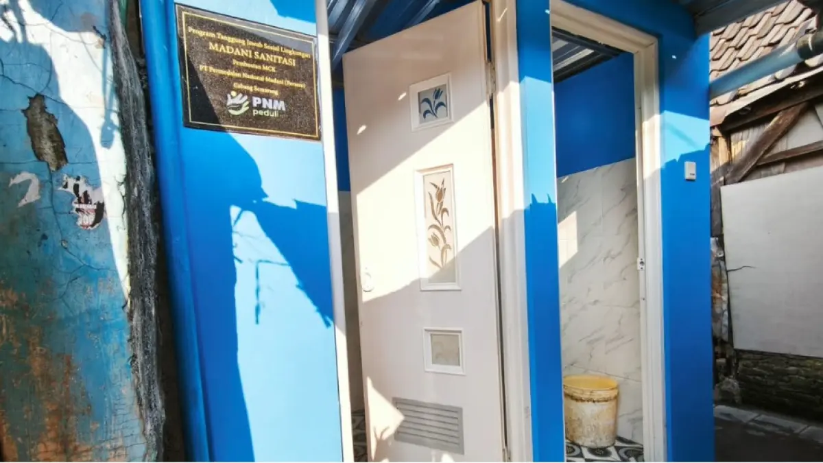 PNM Bangun Dua MCK Umum di Kampung Krese, Perkuat Akses Sanitasi Layak Bagi Masyarakat Semarang Tengah
