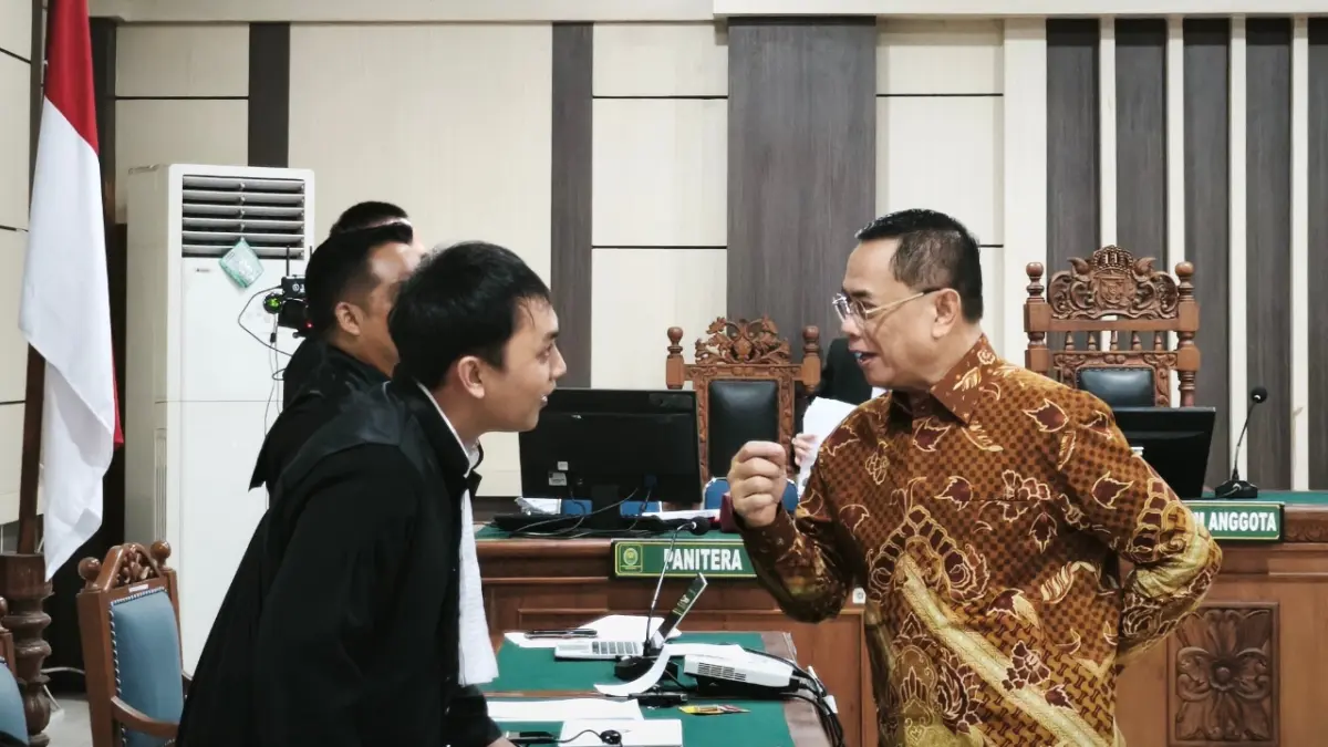 Terdakwa Sudewo menjalani sidang pemeriksaan saksi di Pengadilan Tipikor Semarang, Senin (20/7/2026).