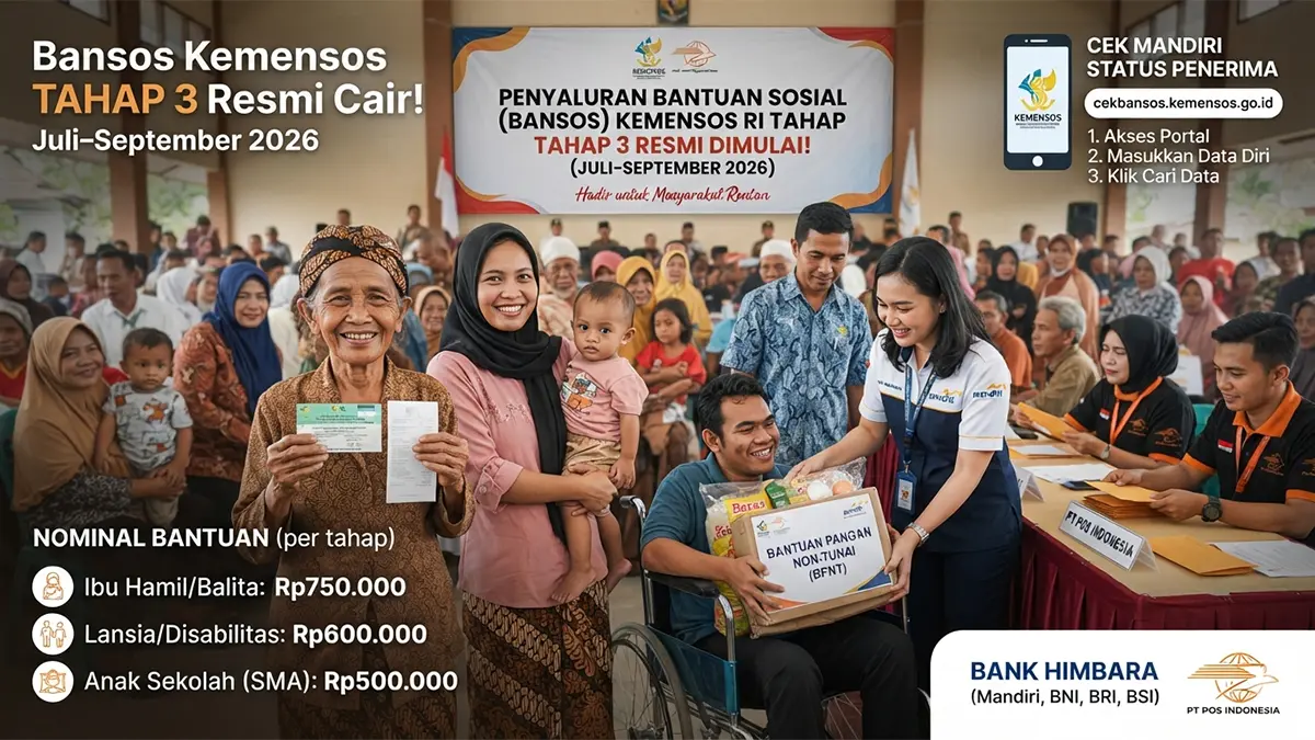 Berlaku Mulai 20 Juli! Ini Cara Cek Penerima PKH dan BPNT 2026 Pakai HP Tanpa Antre
