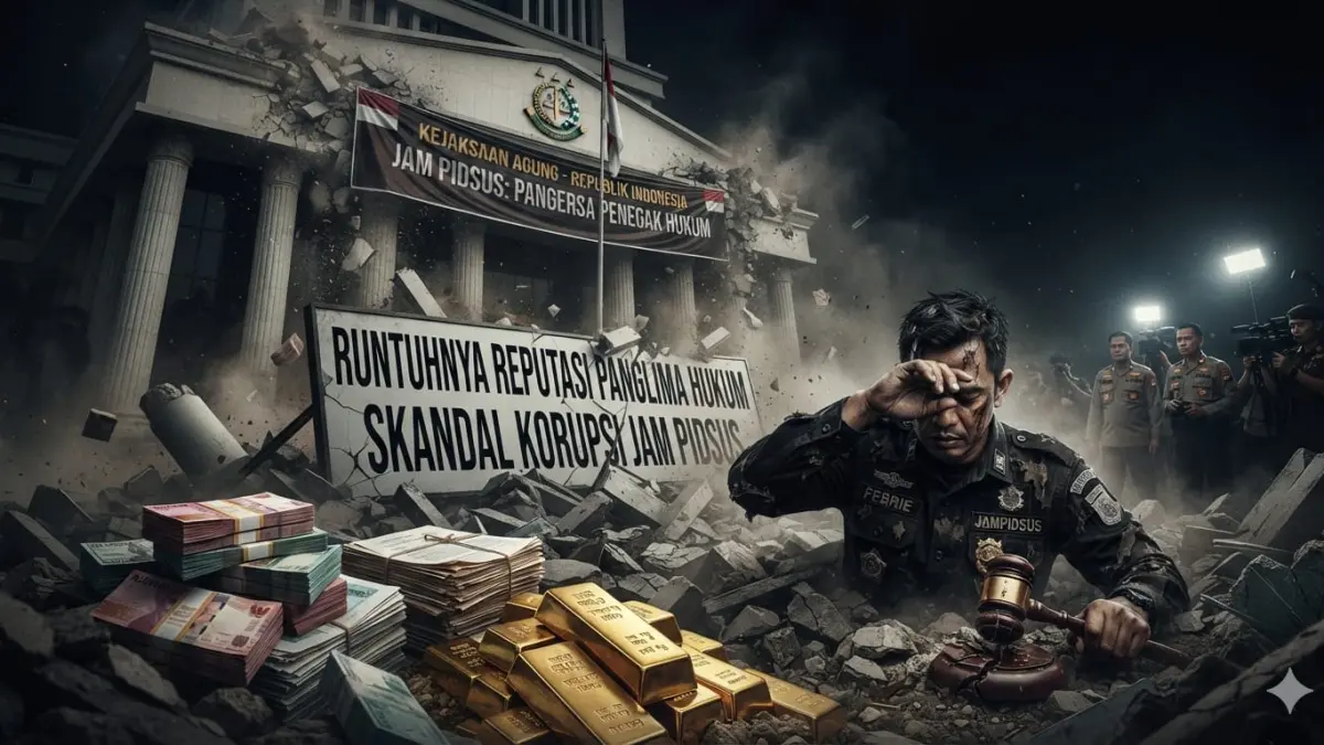 Ilustrasi kasus korupsi Jaksa Agung Muda Tindak Pidana Khusus (Jampidsus)