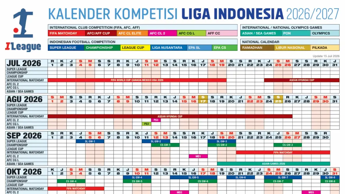 Jadwal I.League