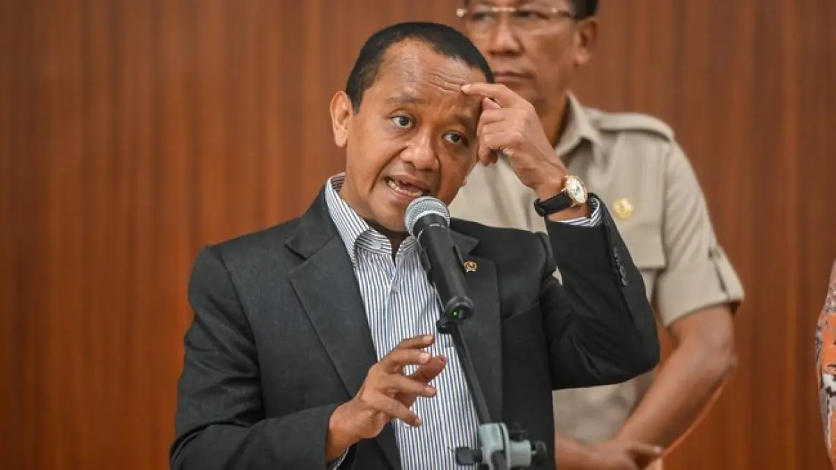 Menteri Energi dan Sumber Daya Mineral (ESDM) Bahlil Lahadalia 