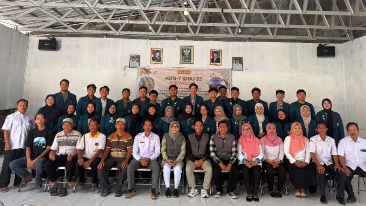 Tim pengabdian kepada masyarakat Undip bersama mahasiswa KKN tematik dan warga Desa Tambaksari, Kecamatan Rowosari, Kabupaten Kendal. (ist)