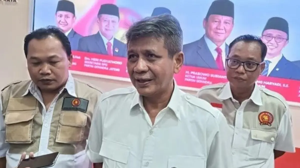 Sekretaris DPD Gerindra Jateng Heri Pudyatmoko