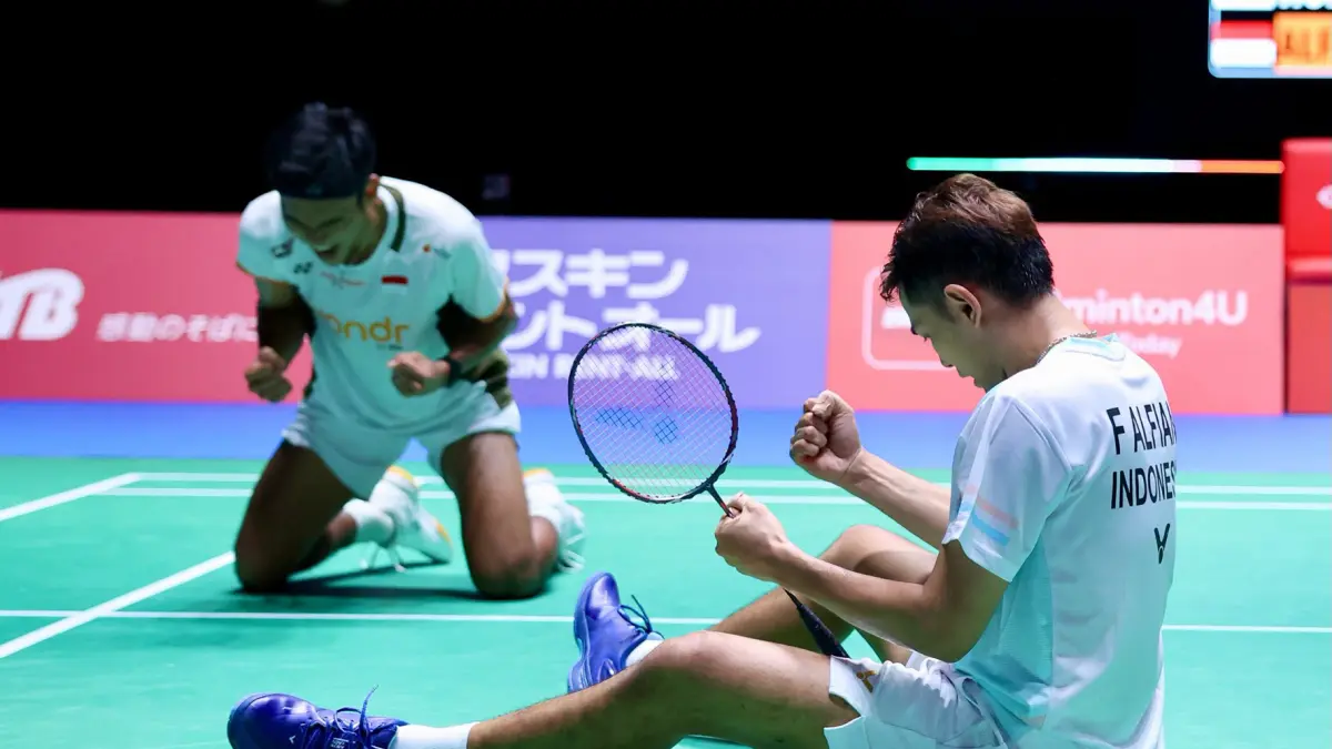 Unggulan kedua Fajar Alfian/Muhammad Shohibul Fikri akan berjuang keras untuk mempertahankan gelar China Open tahun ini di Olympic Sports Center Gymnasium.