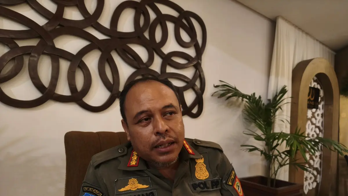 Kepala Bidang Penegakan Hukum Daerah (Gakumda) Satpol PP Jateng Danang Wicaksono.