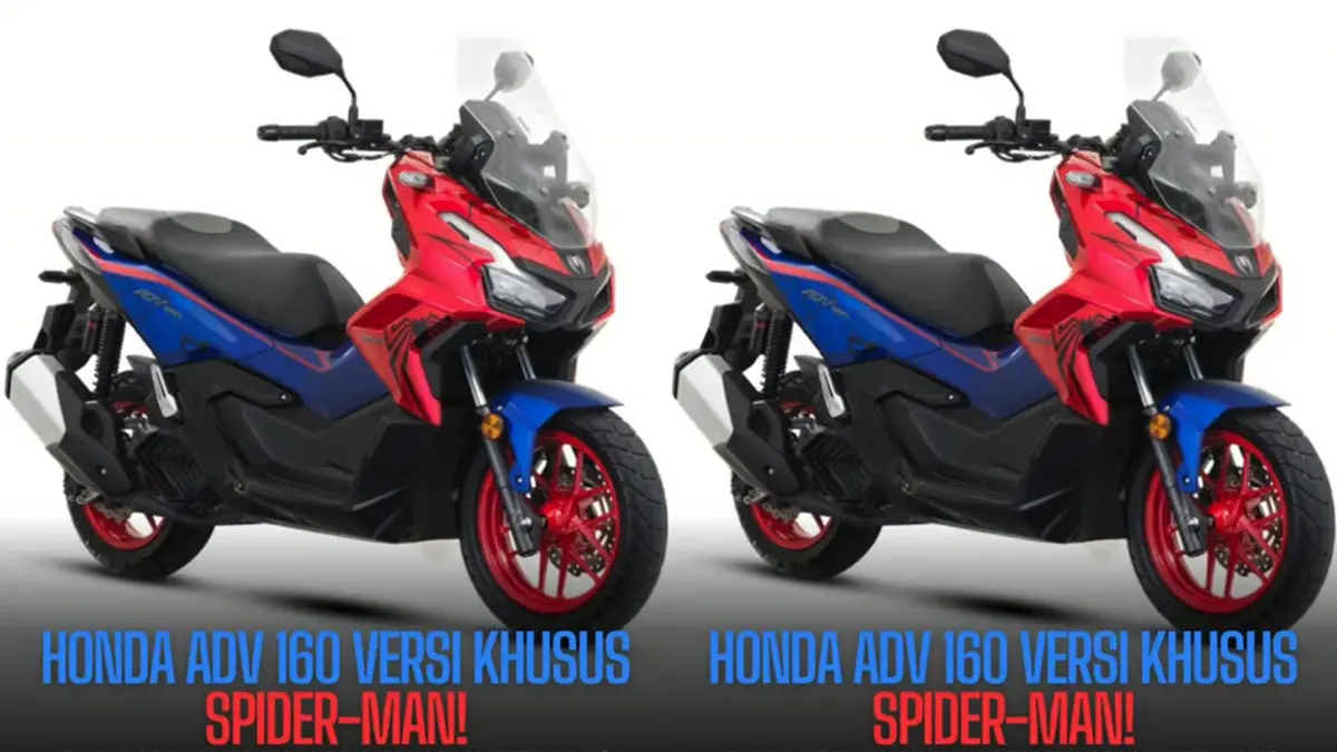 Honda Rilis Skutik ADV160 Edisi Spider-Man Hanya 300 Unit Motor, Harganya Segini
