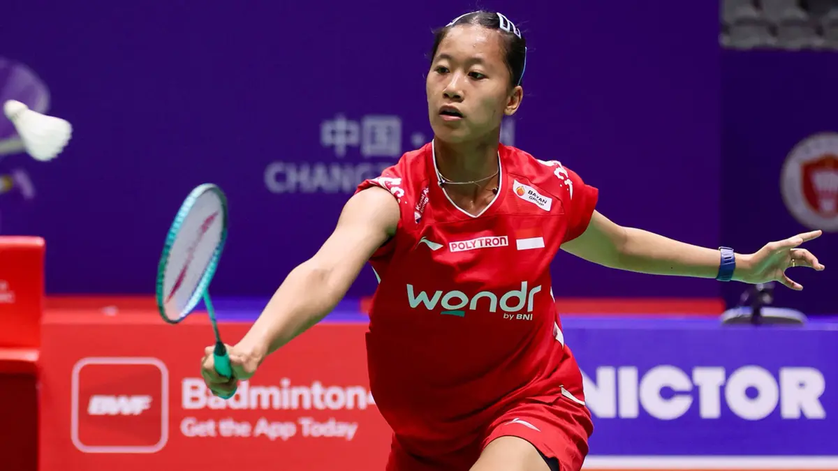 Meski sudah bekerja keras, Putri Kusuma Wardani takluk dari wakil Jepang, Tomoka Miyazaki lewat pertarungan tiga gim 21-16, 11-21, 9-21.