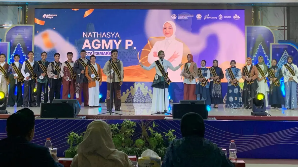  Apresiasi Duta GenRe Provinsi Jawa Tengah 2026 di Kantor BPSDMD Jateng, Senin (27/7). 