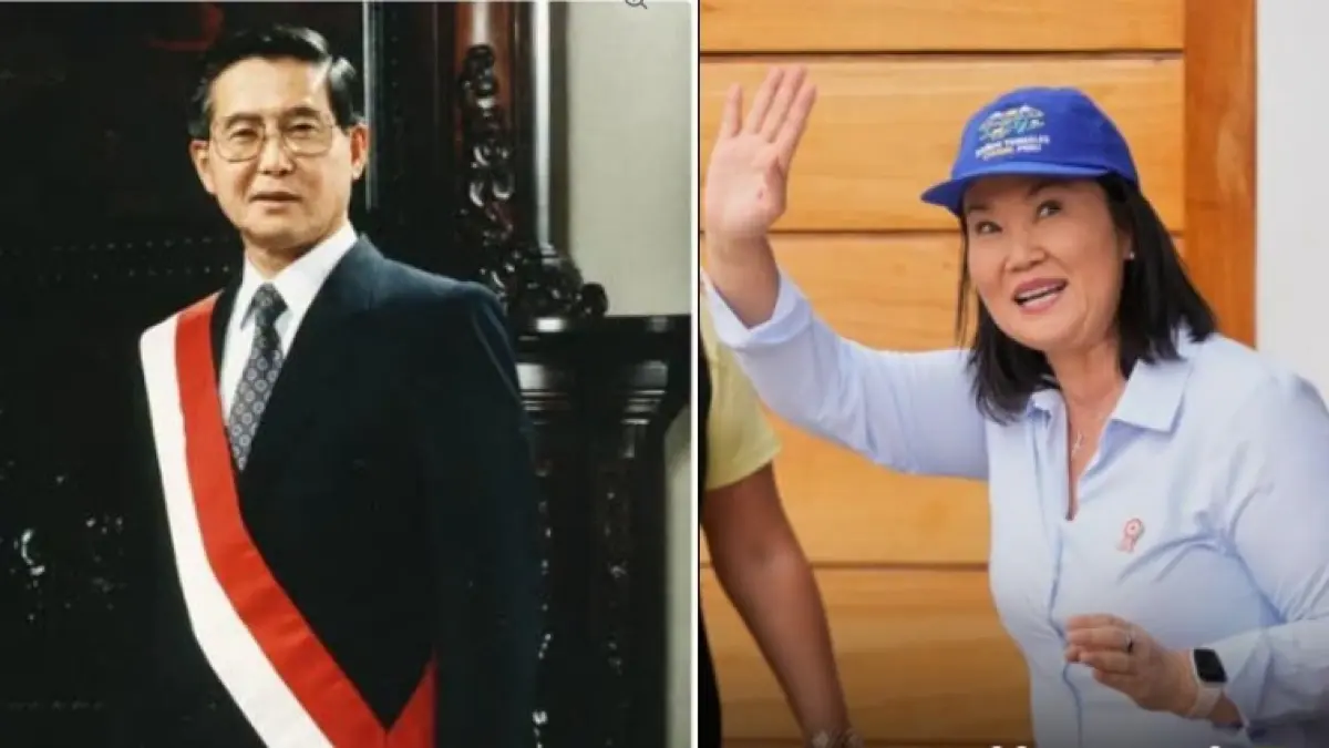 Alberto Fujimori dan Keiko Fujimori