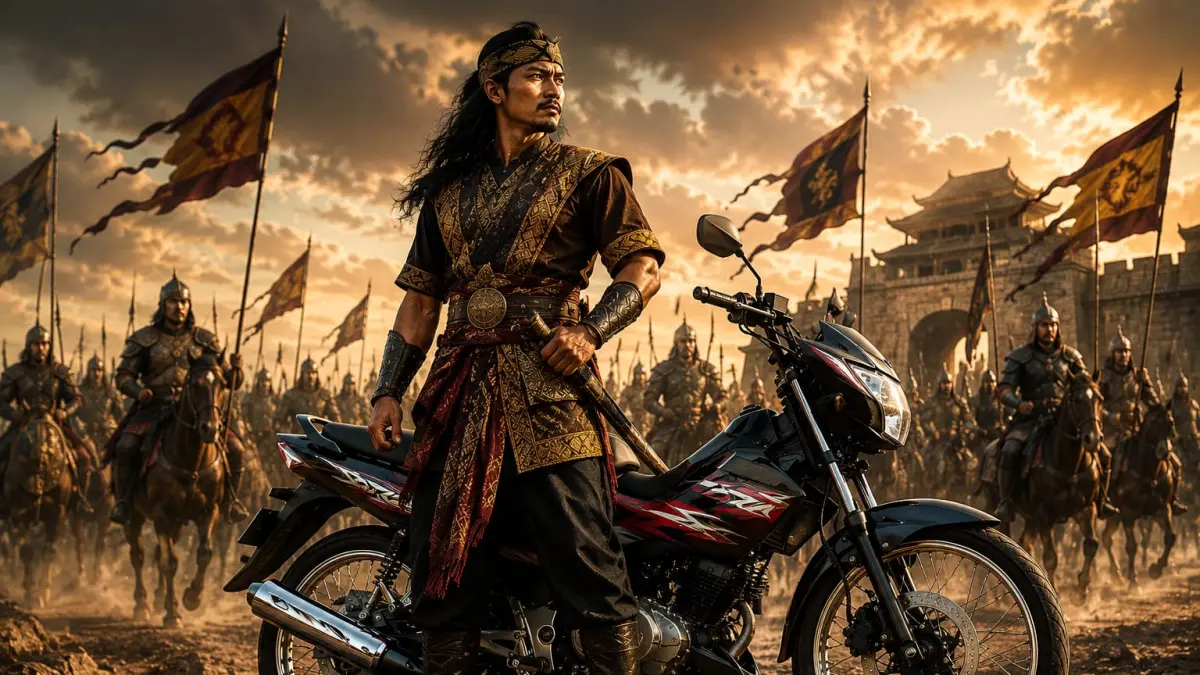 Asal usul nama Satria dibelakang motor Suzuki Satria, terinspirasi dari sosok Ksatria atau Satria. (ai/Sulistiono)