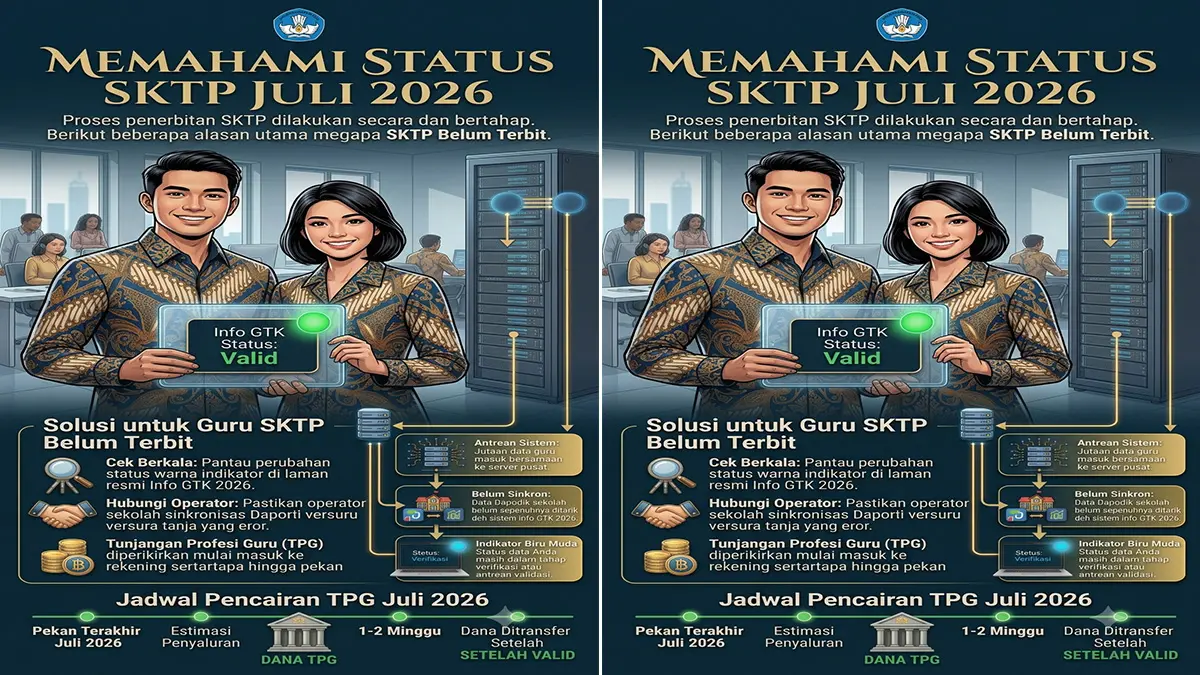 Bikin Jantungan! Ribuan Sertifikasi Guru Terancam Tertunda, Cek Detik Ini Juga Mengapa SKTP Juli 2026 Anda Masih Kosong!
