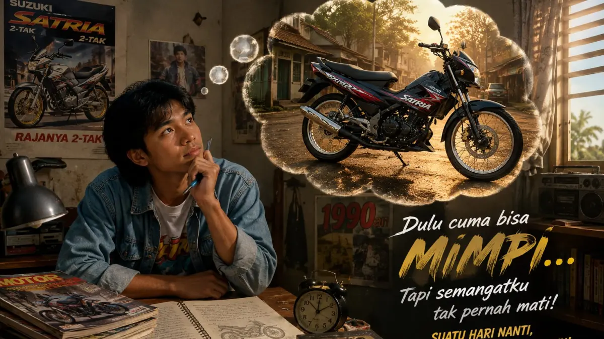 Ilustrasi: Anak muda tahun 90