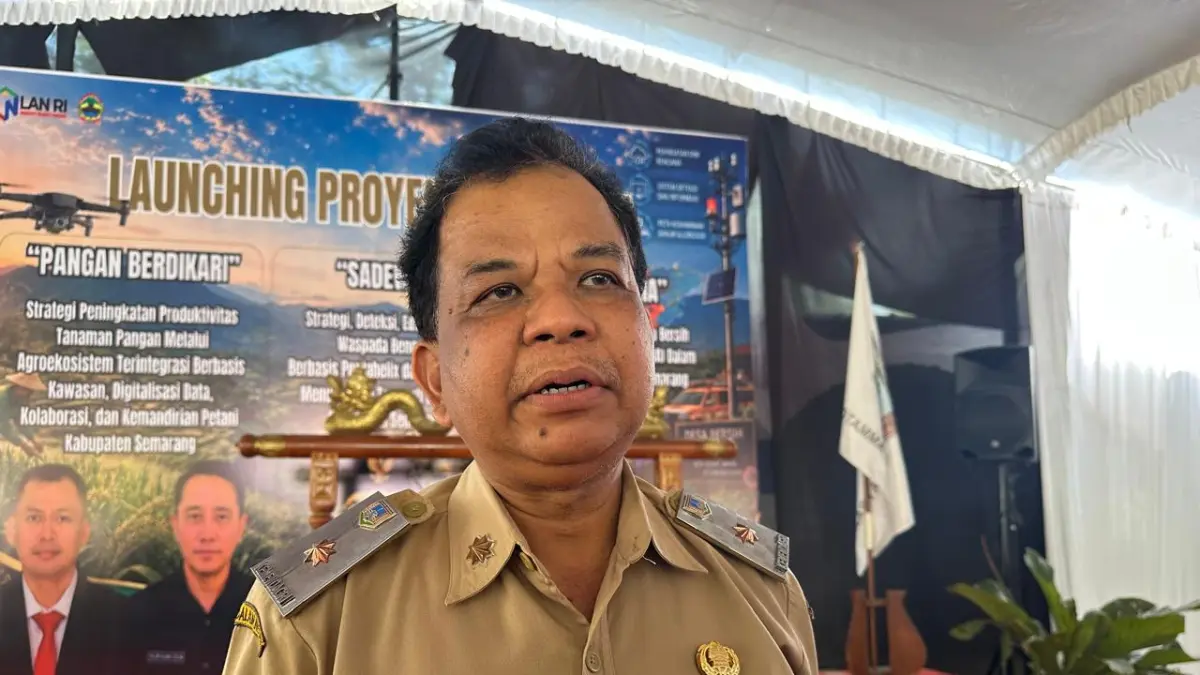 Kepala Badan Kesatuan Bangsa dan Politik (Bakesbangpol) Kabupaten Semarang Suyana.
