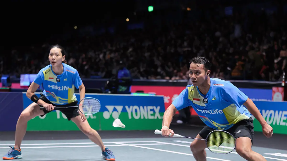 Rehan Naufal Kusharjanto/Gloria Emanuelle Widjaja melaju ke babak 16 besar Taipei Open 2026 usai mengandaskan wakil tuan rumah, Sheng Ming Lin/Sung Yi Hsuan dengan skor 21-16, 21-4.