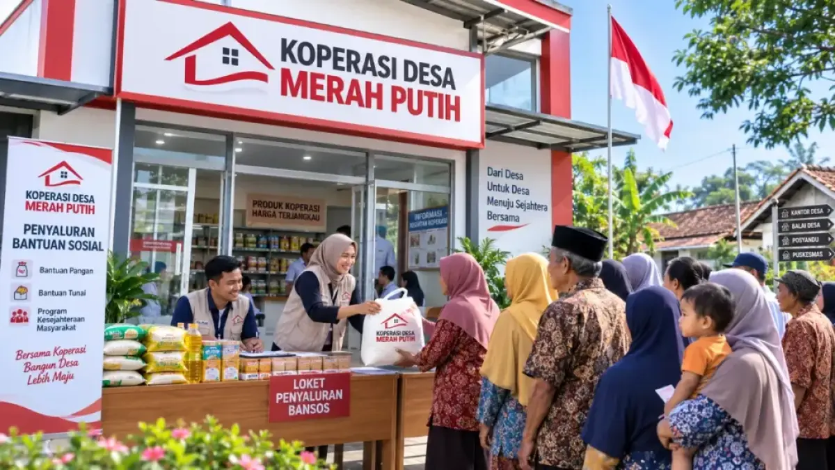 Uji coba bansos melalui Kopdes Merah Putih dimulai Agustus 2026