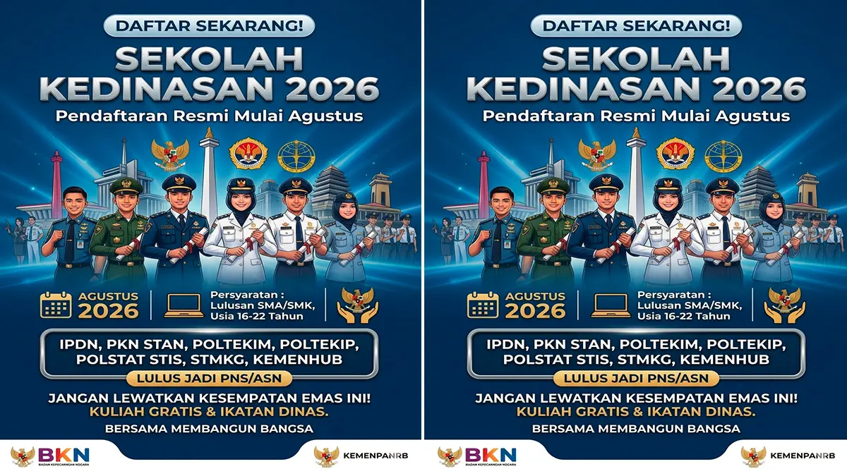 Jangan Sampai Terlewat! Catat Linimasa Seleksi Sekolah Kedinasan 2026 Resmi dari BKN
