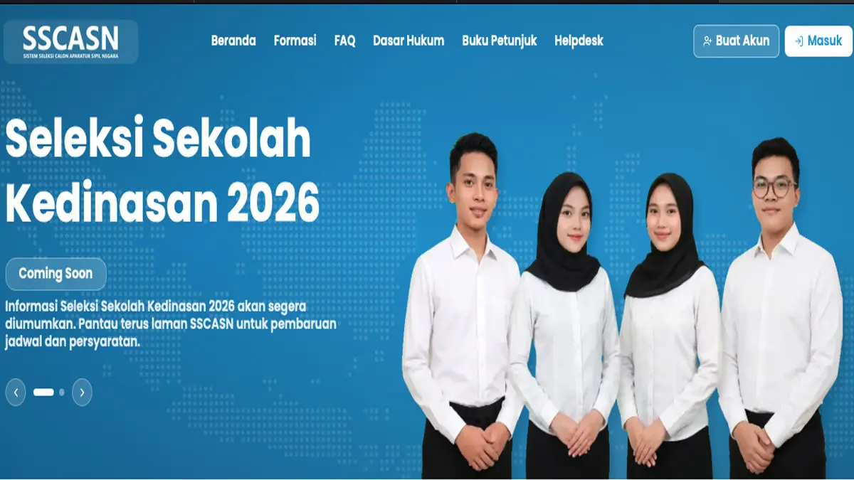 Resmi Dibuka! Jadwal Pendaftaran Sekolah Kedinasan 2026, Simak Cara Daftar dan Syarat Lengkapnya
