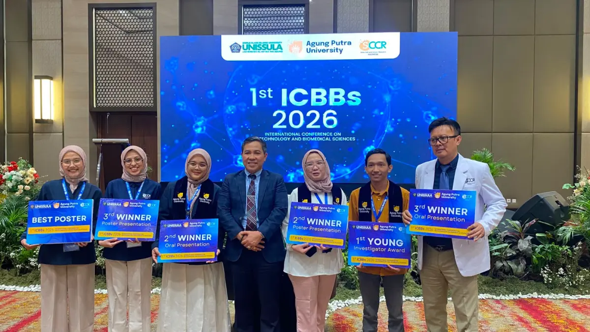 Dosen APU Sabet Berbagai Penghargaan di ajang International Conference on Biotechnology and Biomedical Sciences 2026