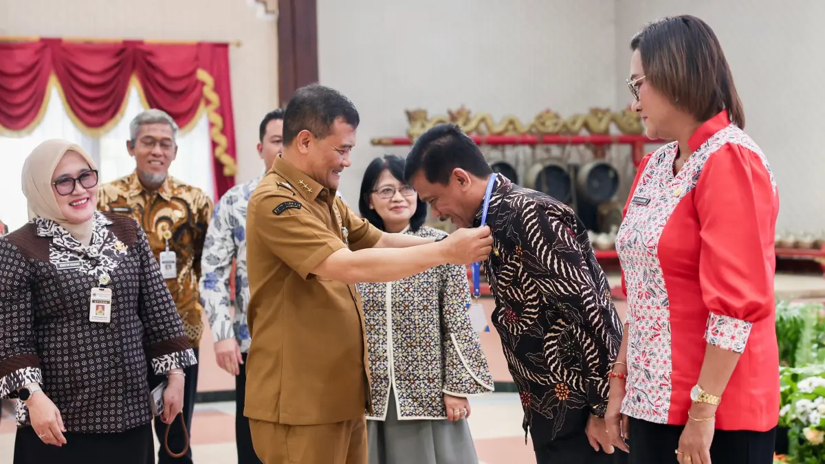 Ahmad Luthfi  membuka PKN Tingkat II Angkatan XXVIII di Badan Pengembangan Sumber Daya Manusia Daerah (BPSDMD) Provinsi Jawa Tengah, Senin (3/8/2026). (ist)