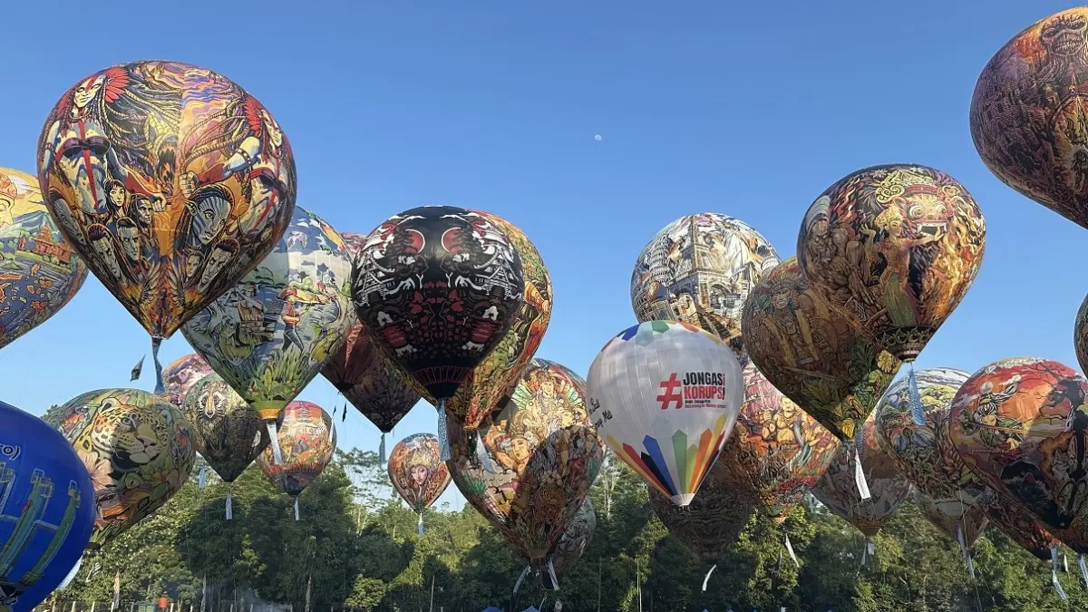 Balon Udara Tradisional Wonosobo telah ditetapkan sebagai Warisan Budaya Takbenda Indonesia. (Istimewa).