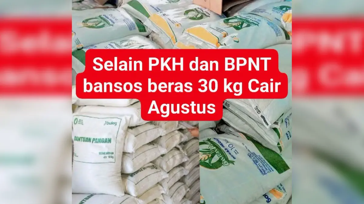 bantuan sosial beras Hari Kemerdekaan 17 Agustus 2026
