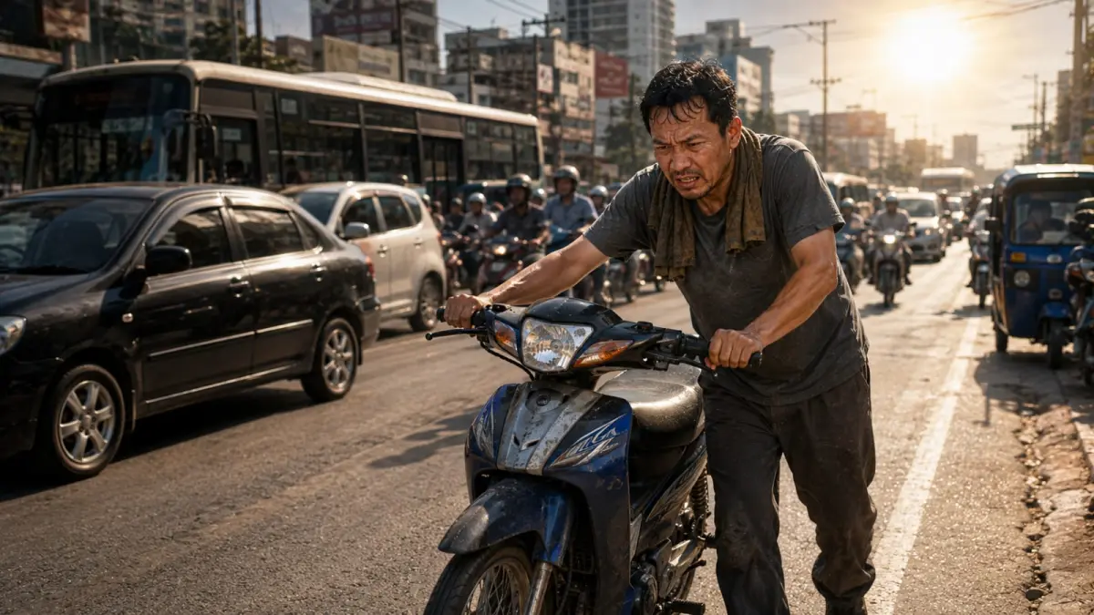 Ilustrasi: Meski dikenal sebagai motor bebek tangguh dan bandel, bukan berarti Yamaha Vega anti mogok. Jangan sampai anda "apes" motor mogok, karena kurang peka dengan gejala penyakit yang muncul. (ai/Sulistiono)