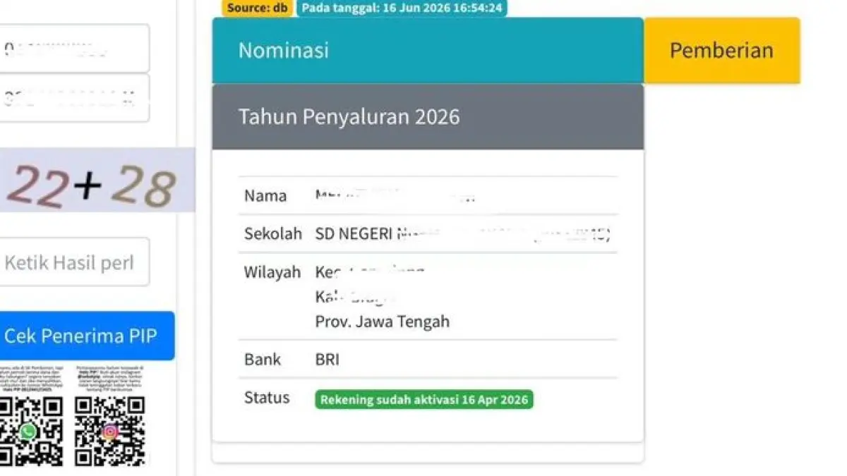 cek PIP Agustus 2026