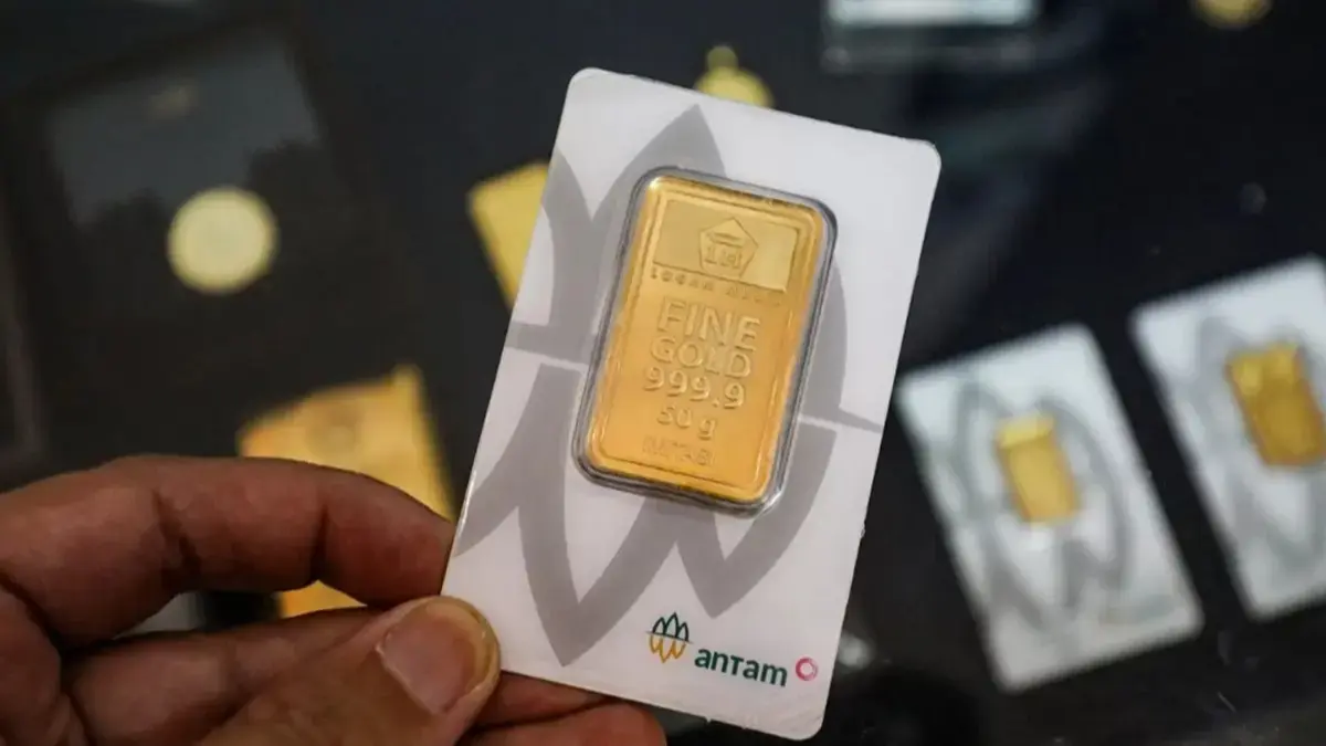 Harga emas Antam terbaru